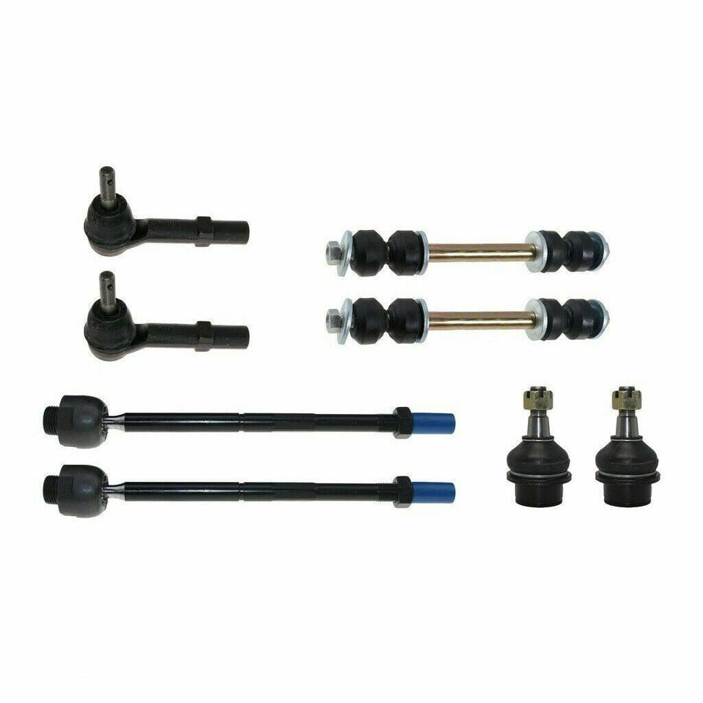 RASE Tire and Auto LLC 12pc Front Upper Control Arm Ball Joint Tie Rod for Chevy Silverado 1500 Tahoe