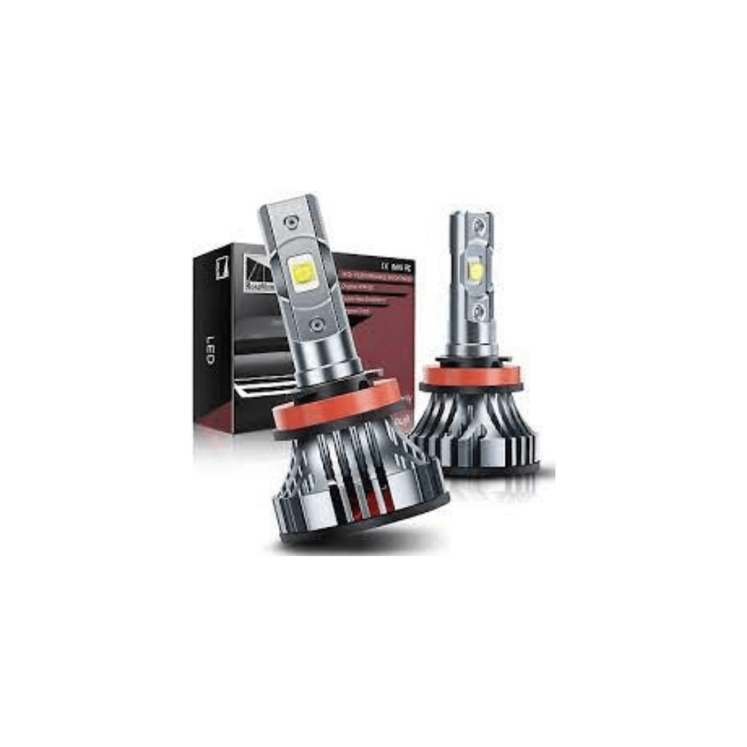 RASE Tire and Auto LLC 1x Pair H11 High Performance LED Headlight Bulb, High Beam, Low Beam