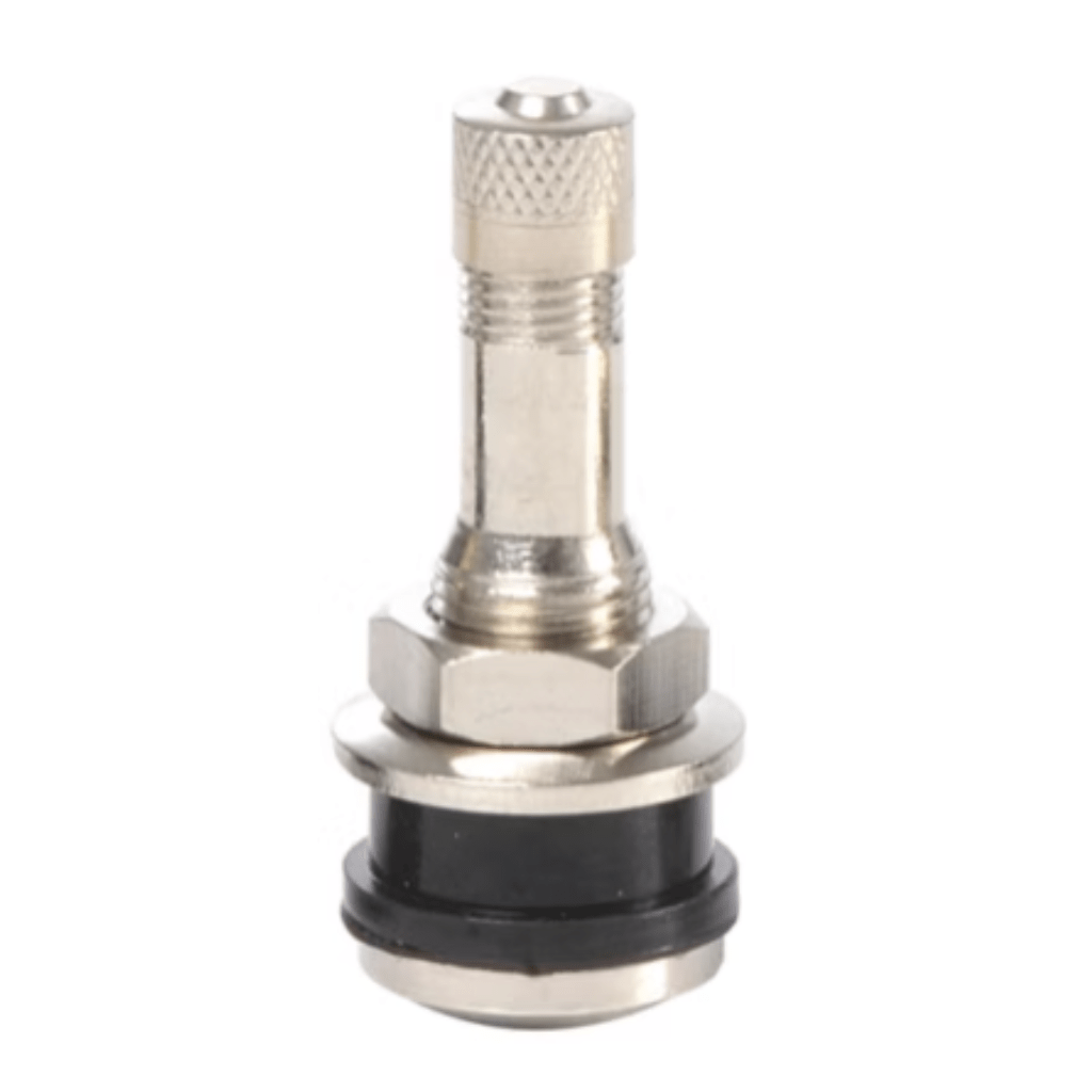 RASE Tire and Auto LLC 1x TR416 Metal Valve Stem High Pressure Valve Stems Outer Mount Fits 0.453" and 0.625" Rim Hole, 1 1/2" Long