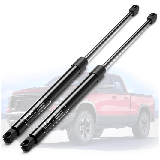 RASE Tire and Auto LLC  2 Front Hood Gas Lift Supports Struts 4364 Compatible for 2002-2010 Dodge Ram 1500/2500/3500/4500/5500 Spring Shocks