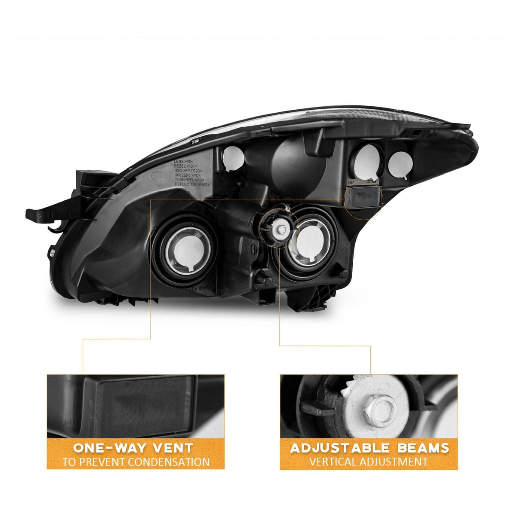 RASE Tire and Auto LLC 2010-2012 Nissan Altima 4Door Sedan Headlight