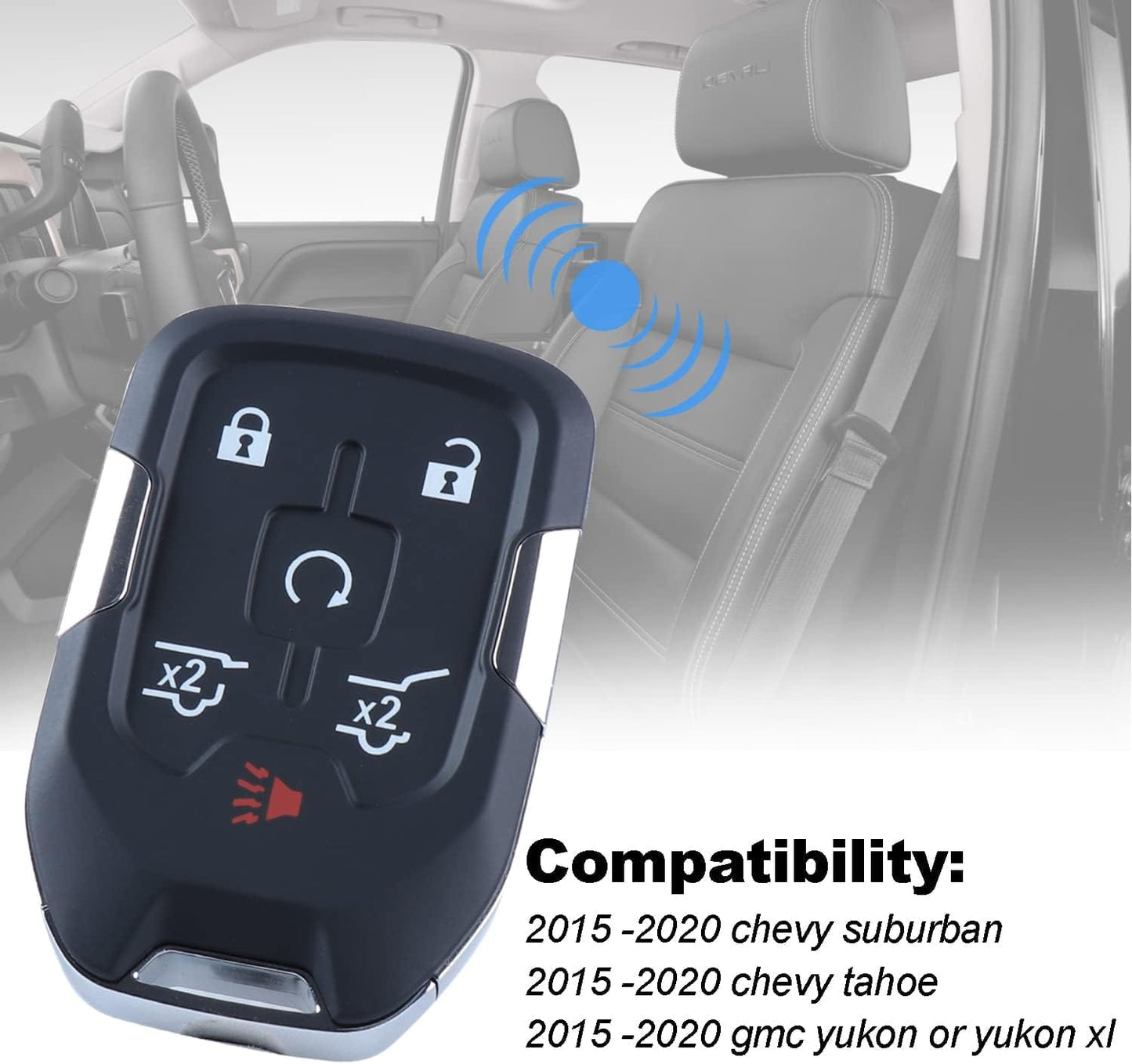 RASE Tire and Auto LLC 2015-2020 Chevy & GMC 6 Button Key Fob ****ONLY AVAILABLE TO LOCAL MEMPHIS*****PLEASE CALL TO SCHEDULE****