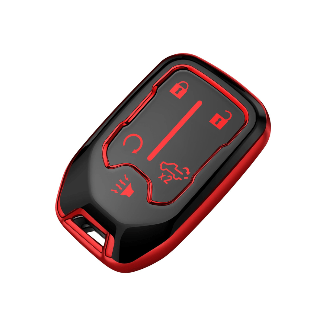 RASE Tire and Auto LLC 2017-2021 Chevrolet Silverado Suburban Tahoe GMC Acadia Sierra Terrain Yukon Key Fob Hard Cover