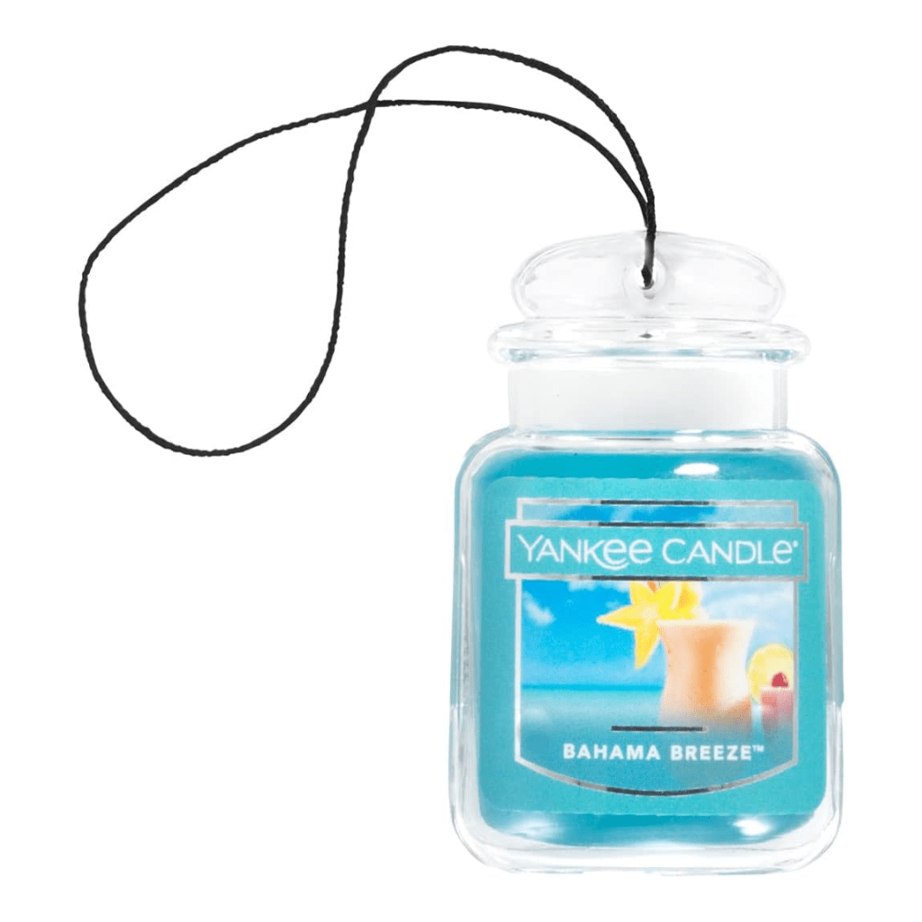 RASE Tire and Auto LLC Bahama Breeze Yankee Candle Jar Air Freshener *** Available in different scents***