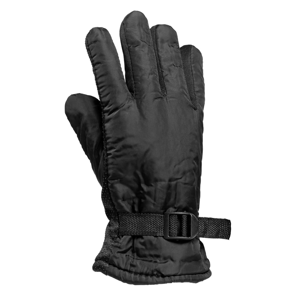 RASE Tire and Auto LLC Black Winter Ski Gloves, Cold Resistant Thermal Wear