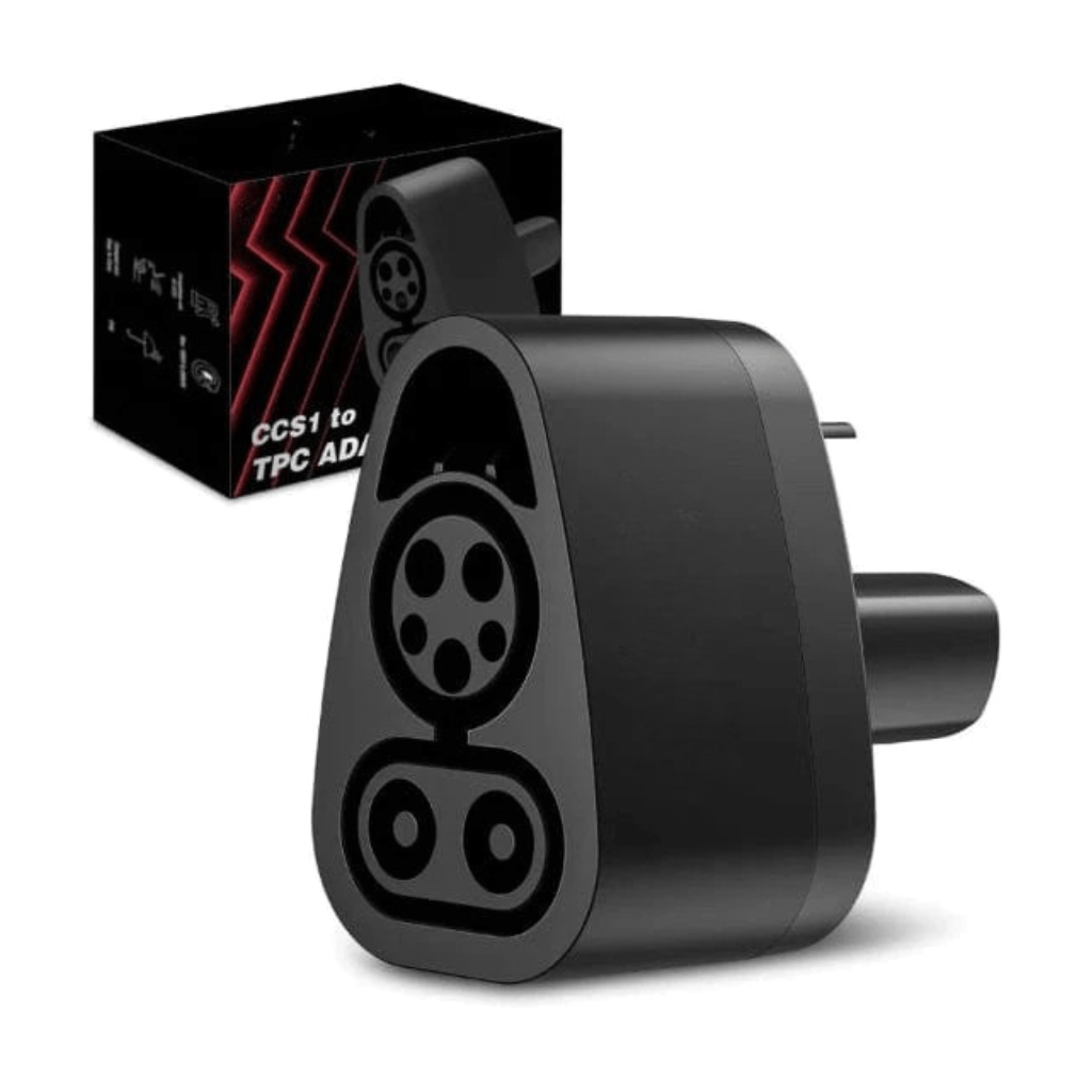 Rase Tire and Auto LLC car parts CCS1 to Tesla Adapter 80A 250AC, Compatible with Tesla Model 3, Y, S,X. DC Fast Charging Adapter Compatible with Level 3 Fast Charging Station with CCS Plug