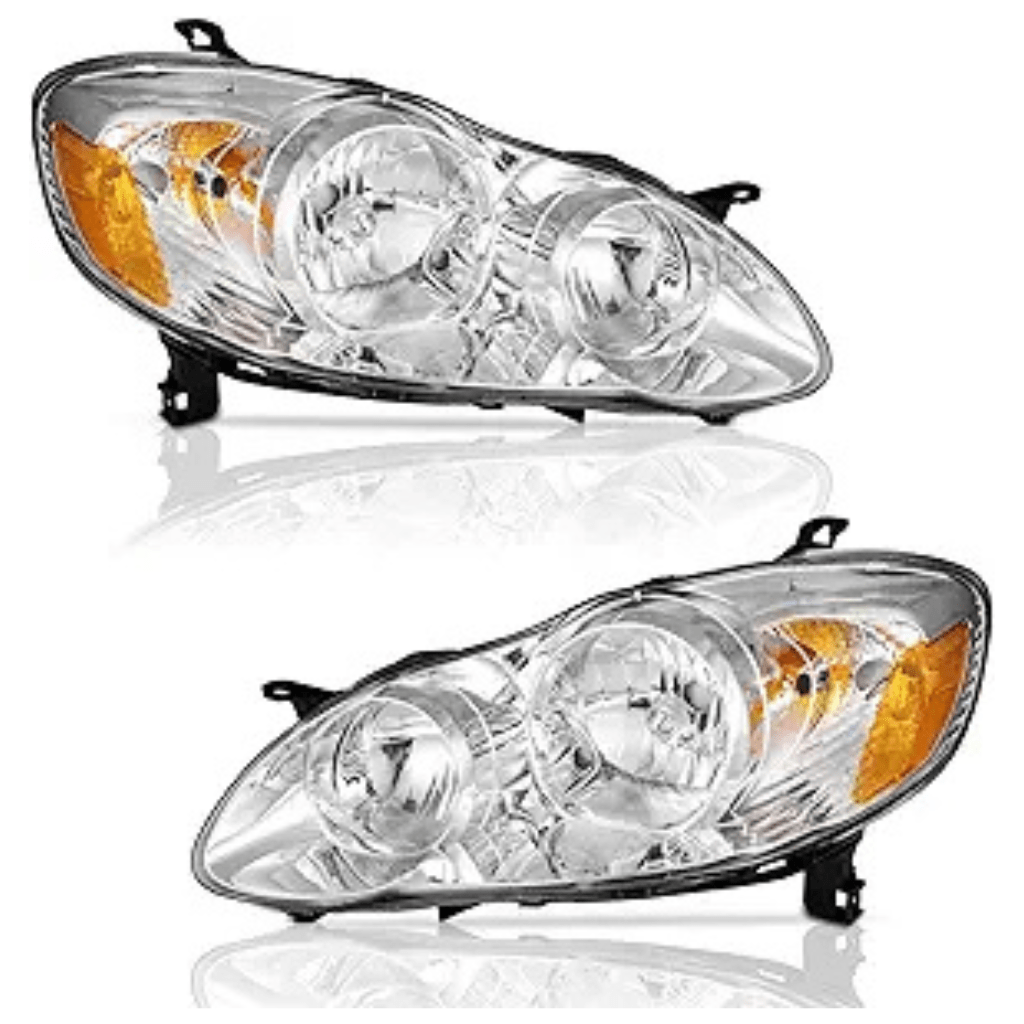 Rase Tire and Auto LLC car parts Headlight Assembly for 2003 - 2008 Toyota Corolla