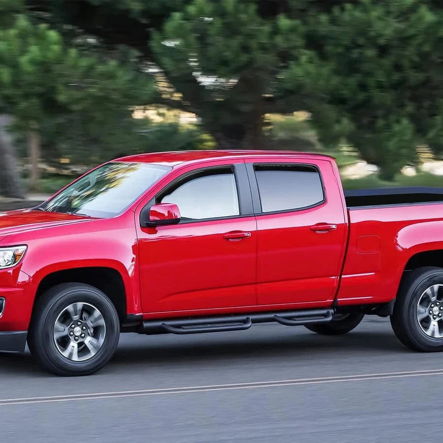 Rase Tire and Auto LLC car parts in Channel Window Deflectors for Chevy Colorado Crew Cab/GMC Canyon Crew Cab 2015 2016 2017
2018 2019 2020 2021
2022 Rain Guards,Vent Window Visors-4pcs