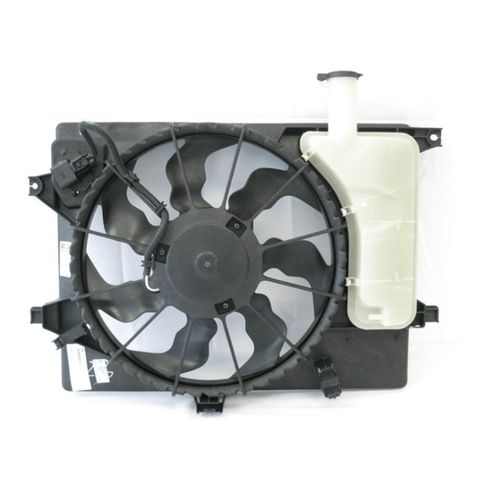 RASE Tire and Auto LLC  FAN-HN67024A Replacement Radiator/Condenser Cooling Fan Assembly 11- HN ELANTRA Sedan/Kia Forte 14-1.8/2.0L 1.8L W/RESISTOR (FAN-HN67024A)