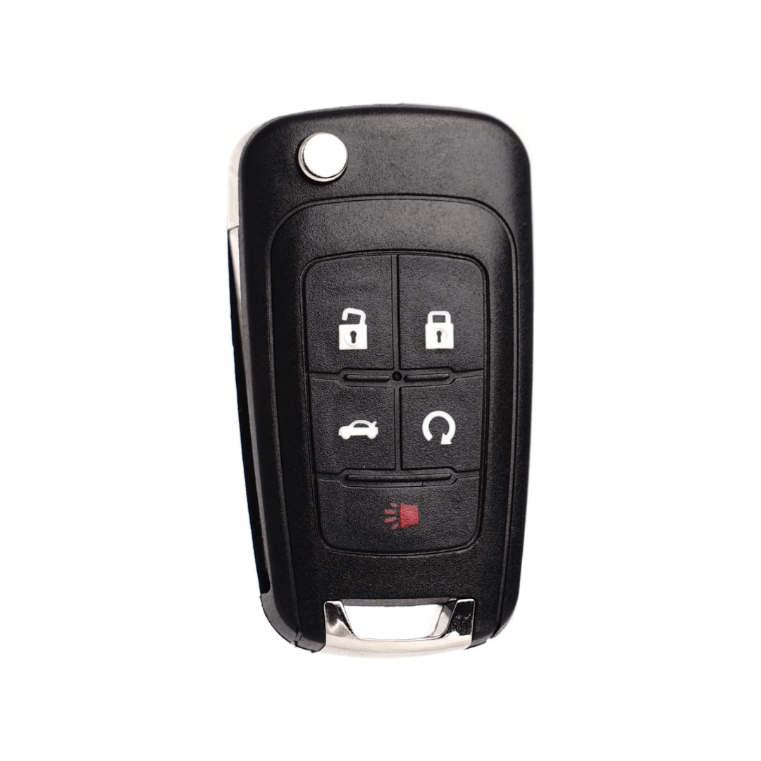 RASE Tire and Auto LLC Flip Key Fob Replacement Fits for Chevy 2010- 2019 GMC Buick Keyless Entry Remote