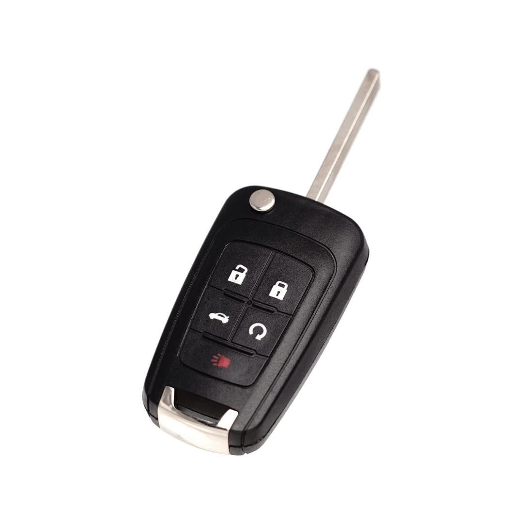 RASE Tire and Auto LLC  Flip Key Fob Replacement Fits for Chevy 2010- 2019 GMC Buick Keyless Entry Remote