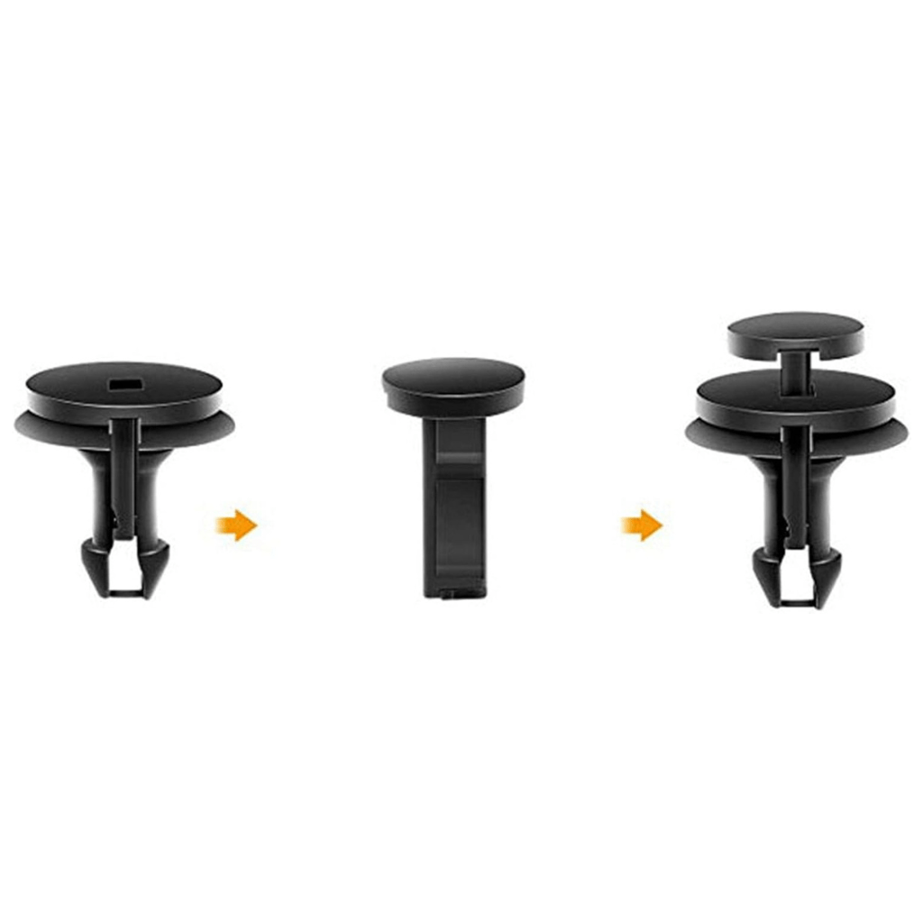 10-Pack Nylon Air Deflector Bumper Retainer Clips For GM Chevy Sierra – OEM 15733970