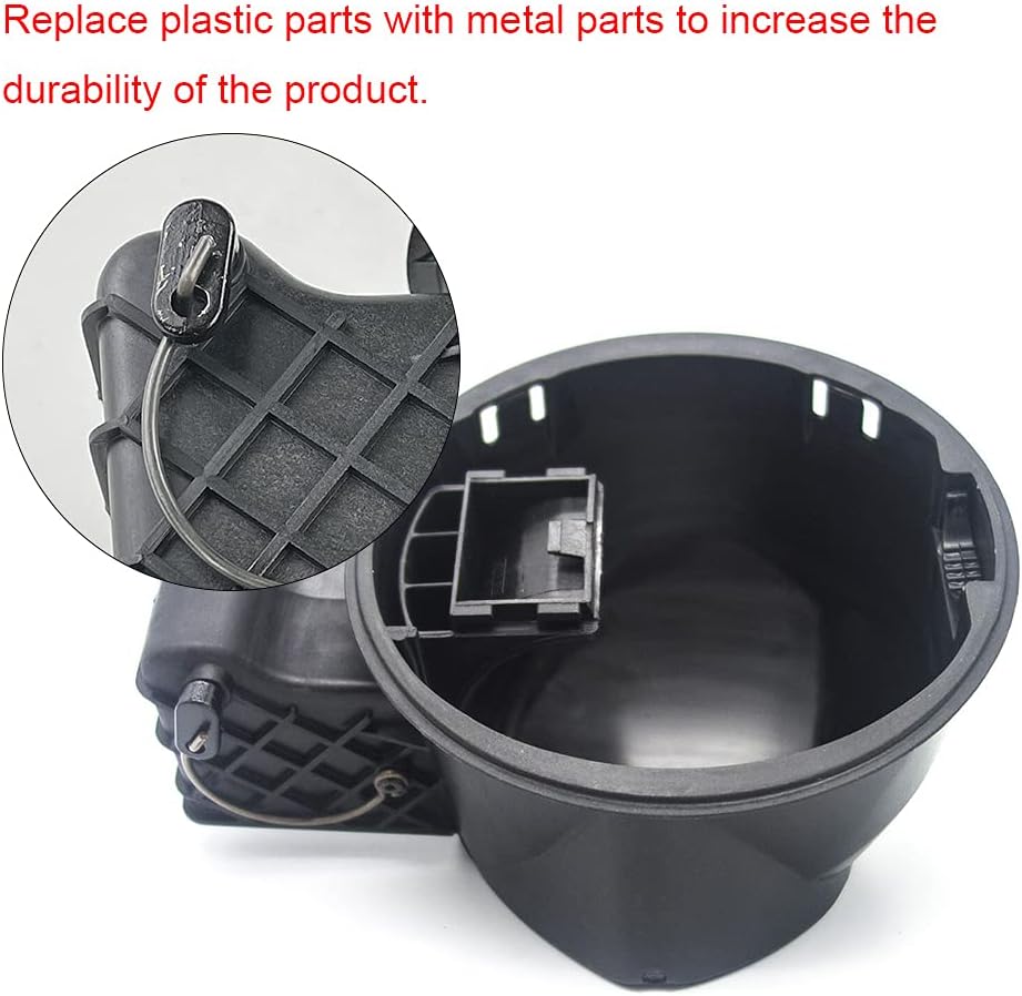 RASE Tire and Auto LLC Fuel Filler Door Housing Pocket Assembly - Fits for Ford F150 Models Year 2004-2008 2006-2008 Lincoln Mark LT Replaces 4L3Z-9927936-BA Gas Tank Pocket with Hinge