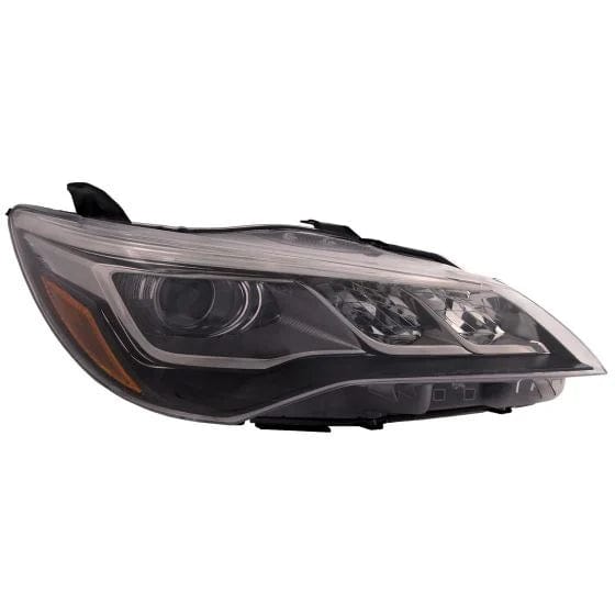 RASE Tire and Auto LLC Headlights Right |Passanger Side 2015-2017 Toyota Camry Chrome Headlights Clear Projector lamp