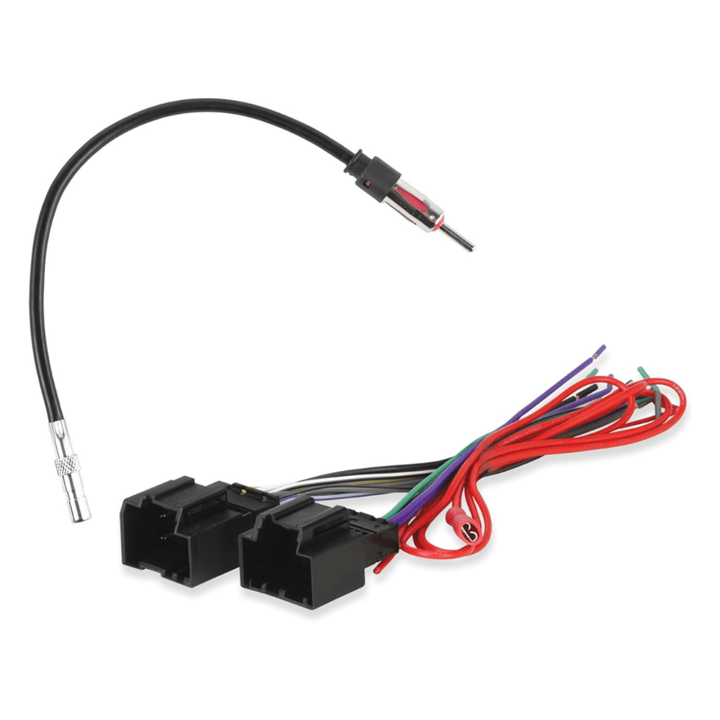 RASE Tire and Auto LLC ICGM10BN Complete Double/Single DIN Stereo Installation Kit for Select Non-Amplified 2006-17 General Motors Vehicles - No Steering Wheel Remote - See Fit Guide in Images to Verify Your Vehicle