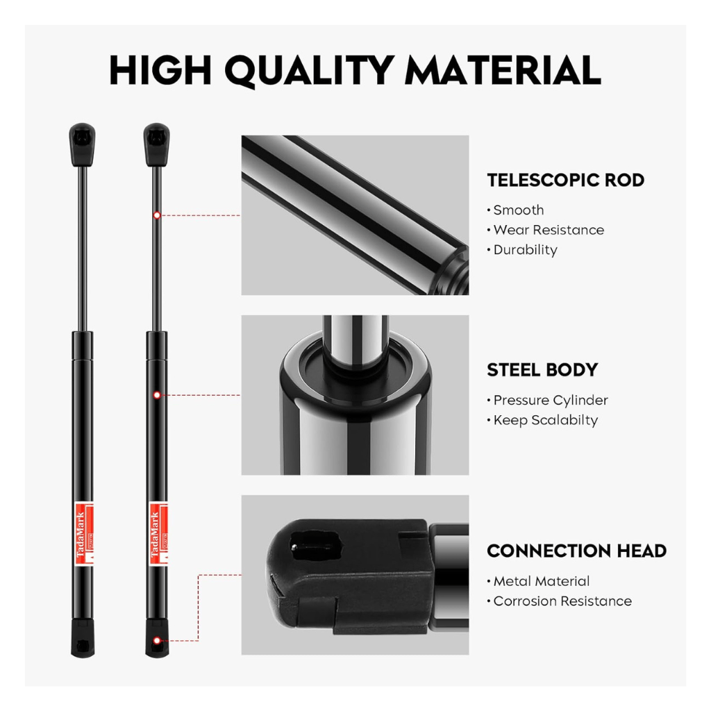 RASE Tire and Auto LLC Qty(2) Rear Window Glass Lift Supports Rods Shocks Struts Gas Springs 2002 Mercury Mountaineer | Ford Explorer