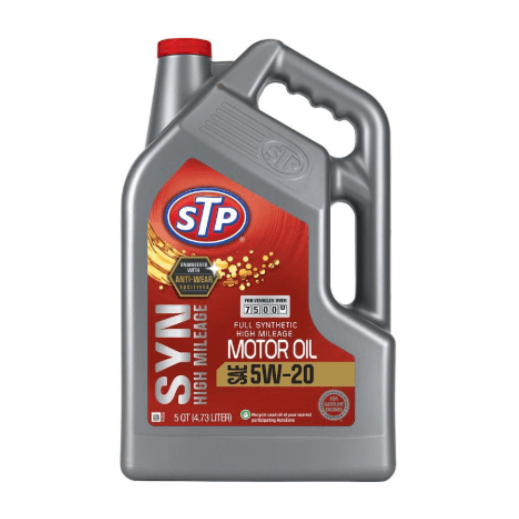 RASE Tire and Auto LLC STP High Mileage Full Synthetic Engine Oil 5W-20 5 Quart