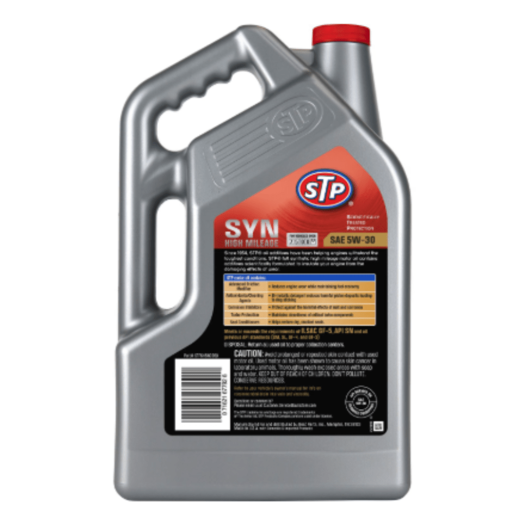 RASE Tire and Auto LLC STP High Mileage Full Synthetic Engine Oil 5W-30 5 Quart