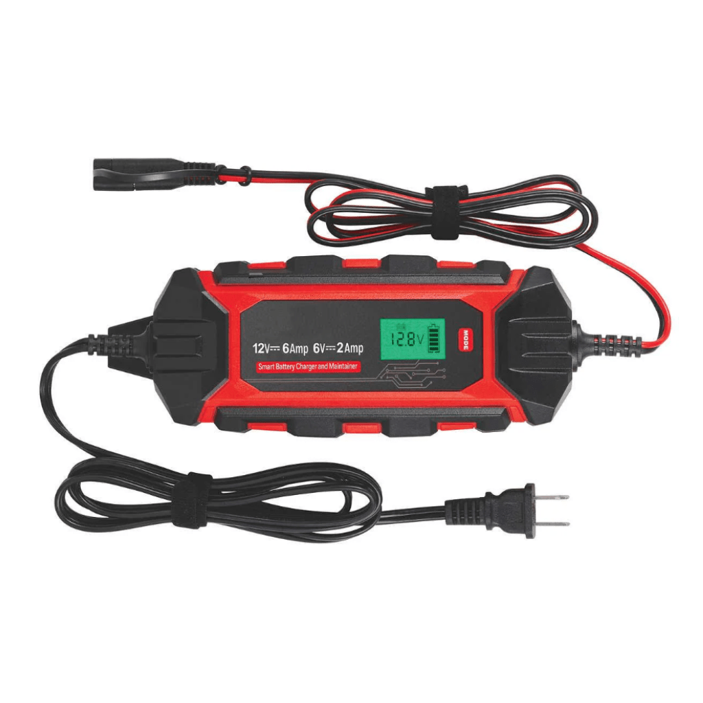 RASE Tire and Auto LLC Ultrapro Elite Intelligent Battery Charger and Maintainer, 6V/12V, 6A