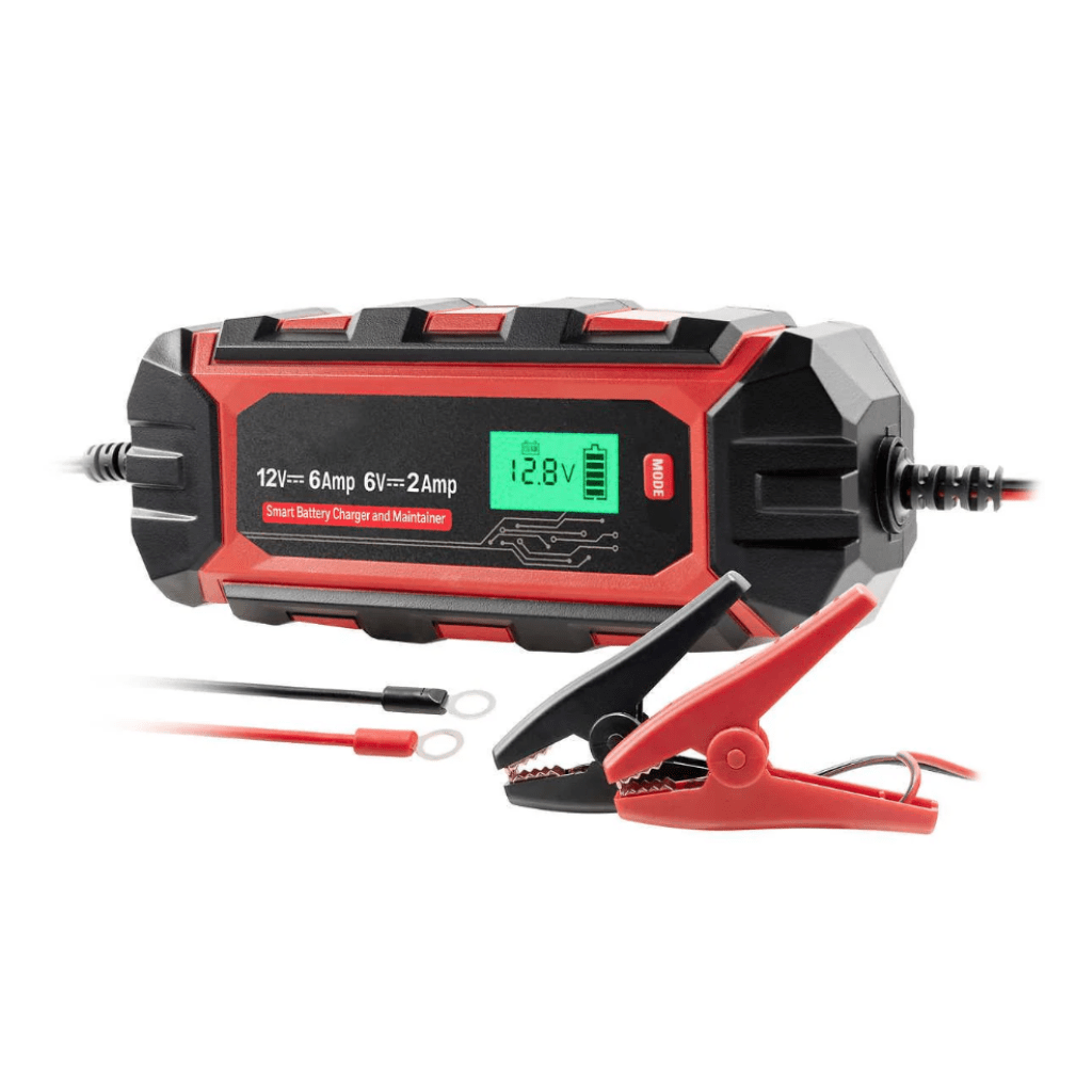 RASE Tire and Auto LLC Ultrapro Elite Intelligent Battery Charger and Maintainer, 6V/12V, 6A