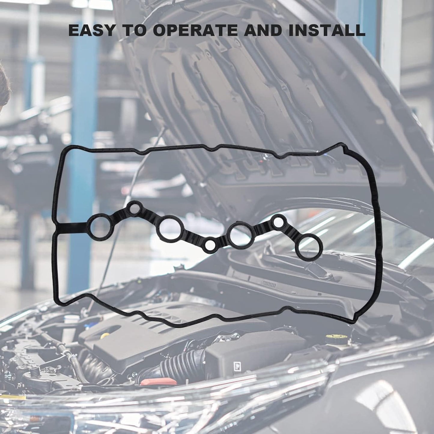 RASE Tire and Auto LLC Valve Cover Gasket Replacement Fit for 2015-2020 Sonata Santa Fe 2.0L 2.4L/ 2016-2020 Kia Optima 2.0L 2.4L/ 2016-2020 Kia Sorento/OEM# 22441-2GGB0