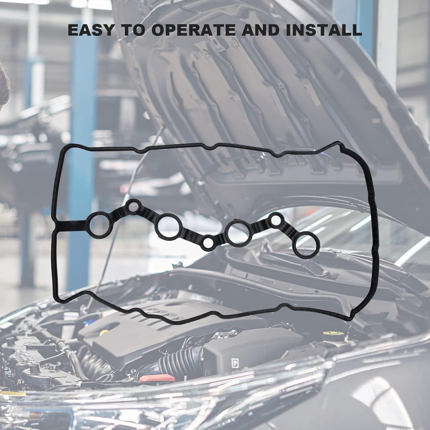 RASE Tire and Auto LLC Valve Cover Gasket Replacement Fit for 2015-2020 Sonata Santa Fe 2.0L 2.4L/ 2016-2020 Kia Optima 2.0L 2.4L/ 2016-2020 Kia Sorento/OEM# 22441-2GGB0