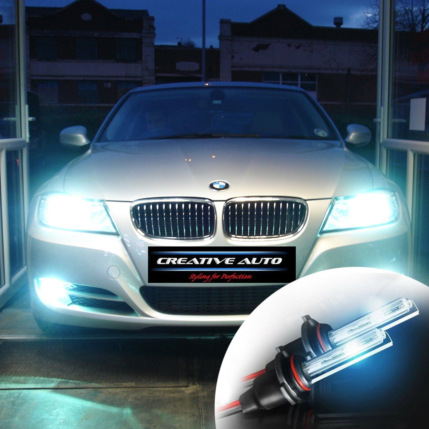 RASE Tire and Auto LLC 1x Pair of HID Bulbs with Ballast Select from various sizes (9007 |H11 |H13| 9007)