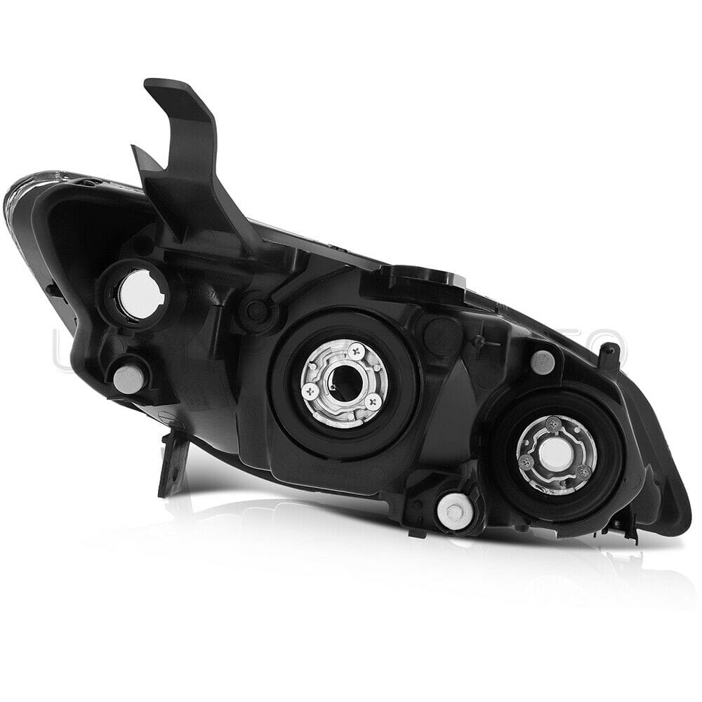 RASE Tire and Auto LLC 2004-2005 Honda Civic 2/4-Door Coupe Sedan Black Headlights Lamps Pair Set