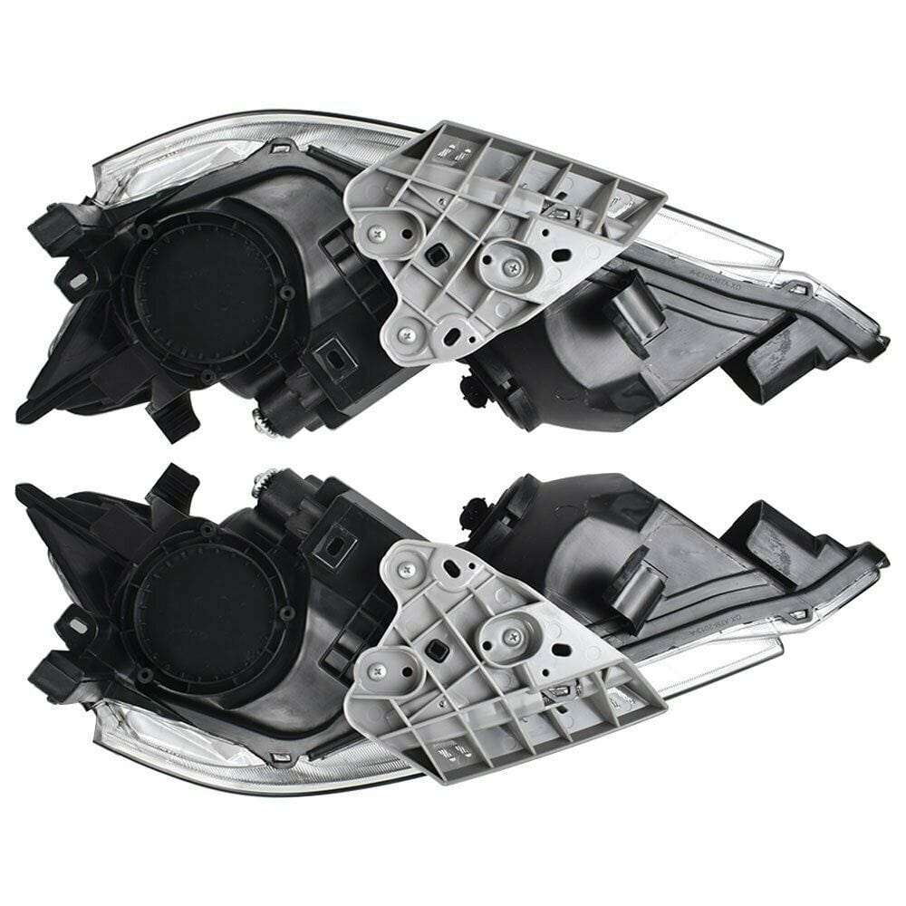 RASE Tire and Auto LLC 2013-2015 Nissan Altima Sedan Headlights Pair Set Chrome Halogen Left + Right