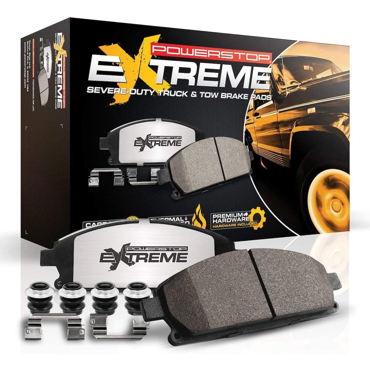 RASE Tire and Auto LLC 2019 Ram 2500 | 3500 Power Stop Rear Z36 Truck & Tow Brake Set Z36-2225
