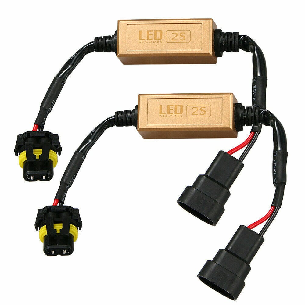 RASE Tire and Auto LLC 9005/9006/9012 LED Headlight Decoder Canbus Anti Flicker Resistor Canceller