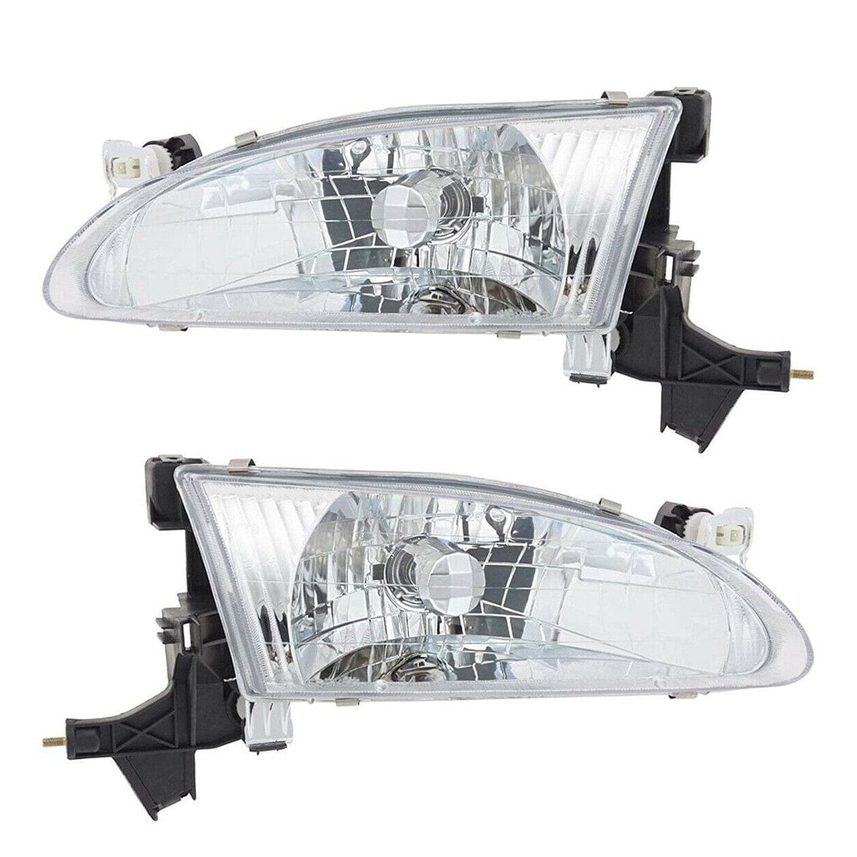 RASE Tire and Auto LLC Headlight Signal Corner Lamps Replacement Set for 98-00 Corolla Left Right Pair