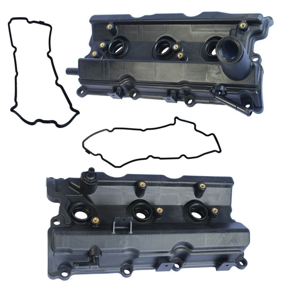 RASE Tire and Auto LLC New Left & Right Engine Valve Covers for 2003-06 Nissan 350Z /03-06 G35 V6 3.5L
