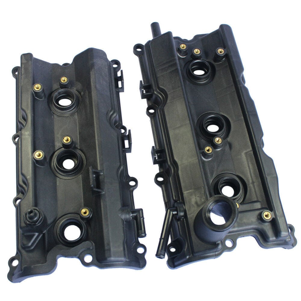 RASE Tire and Auto LLC New Left & Right Engine Valve Covers for 2003-06 Nissan 350Z /03-06 G35 V6 3.5L
