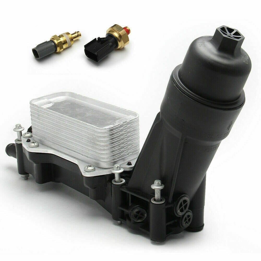 RASE Tire and Auto LLC Oil Cooler Filter Adapter Housing 68105583AF For Jeep Chrysler Dodge 3.6 2014-17