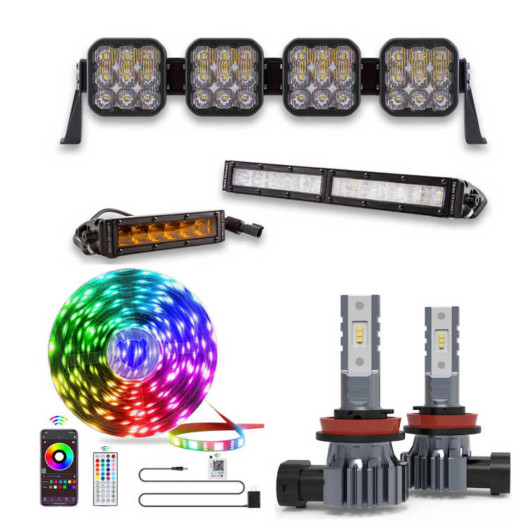 LED lights and light bars