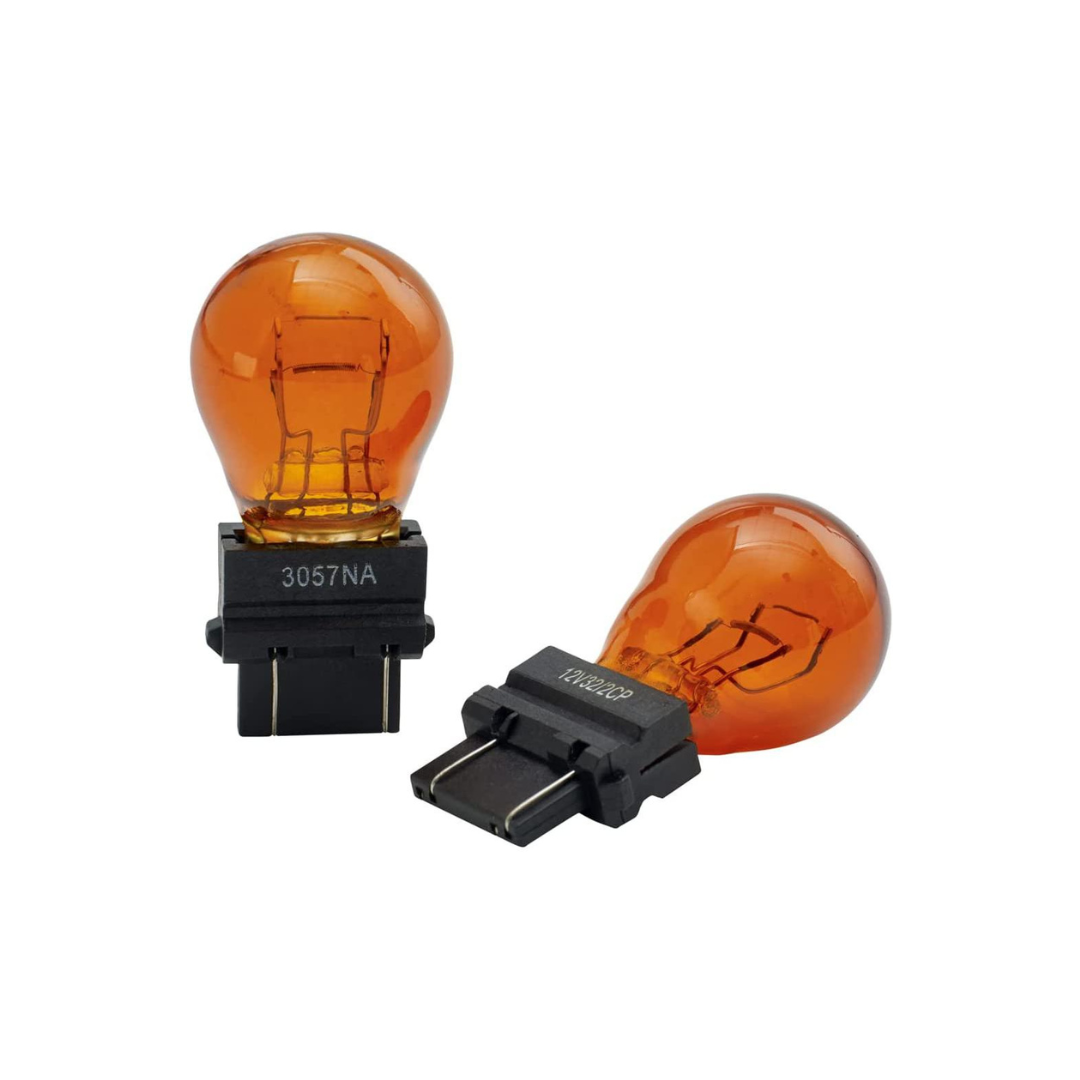 3157 NA Amber Tail Signal Brake Light Bulbs ( (Interchangeable 3157, 3057, 3357, 3457, 3757, 3156)