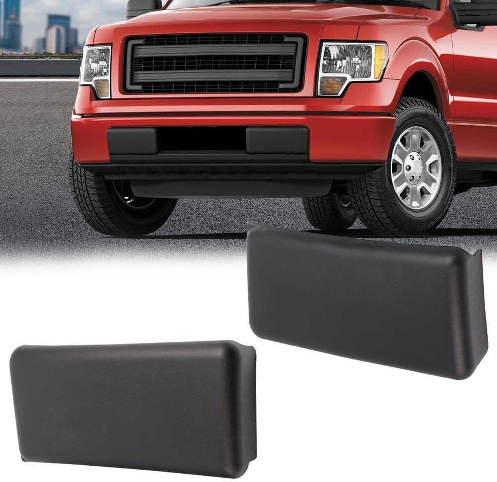 Front Bumper Guards Inserts Pads Caps Pair LH+RH For Ford F150 F-150 2009-2014