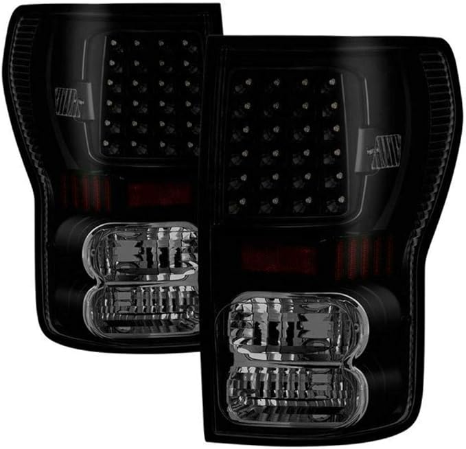 Xtune ALT-ON-TTU07-LED-BSM Tail Light (Toyota Tundra 07-13 LED s - Black Smoke)