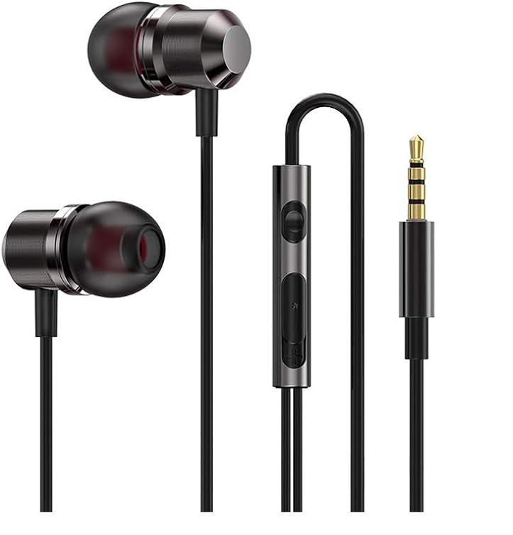 Earbuds, Wired in Ear, Subwoofer Mic Volume Control