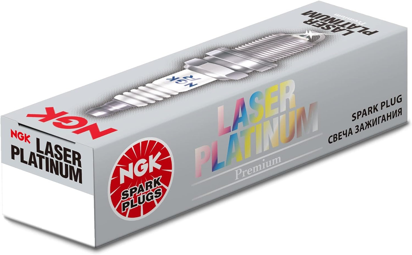 1x NGK Laser Double Platinum Spark Plug 2647