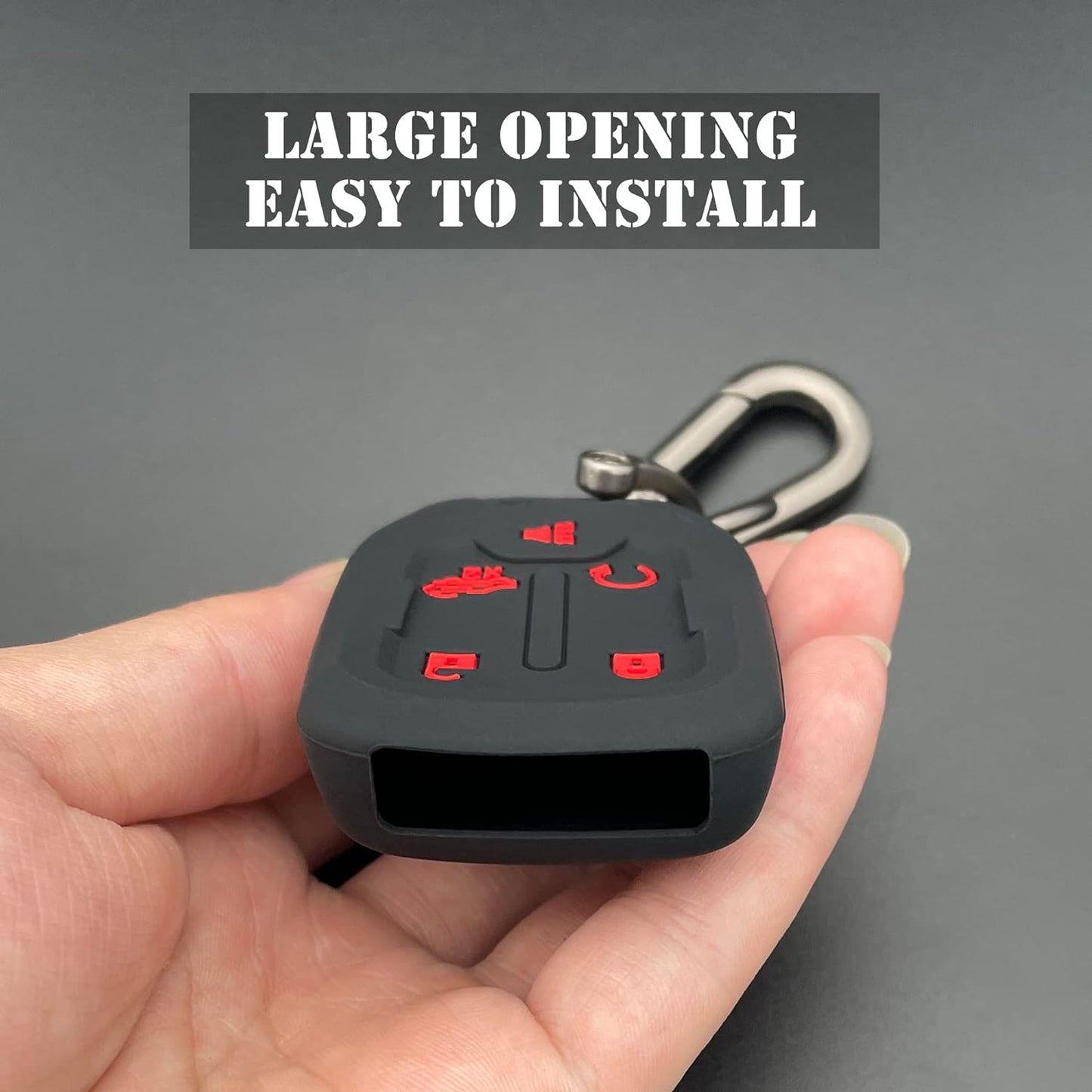 2019-2023 Chevrolet & GMC 5- Button Key Fob Soft Cover