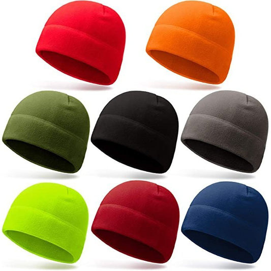 1x Fleece Hat Available in Multiple Colors Unisex