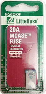 Littelfuse Fuse - Mcase 32Vdc 20A: 20 Amp, Blue, Mcase, 1 Pack