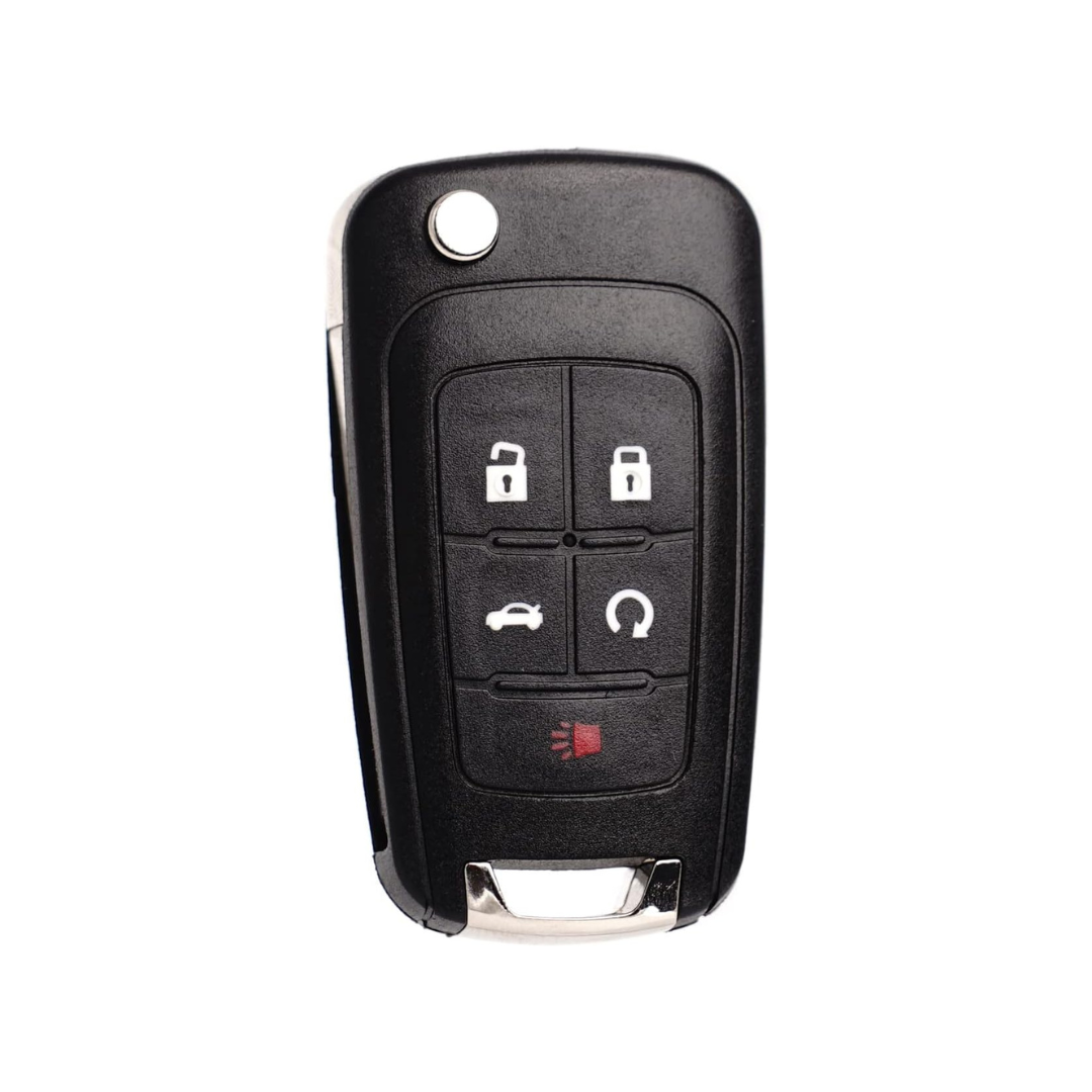 Flip Key Fob Replacement Fits for Chevy 2010- 2019 GMC Buick Keyless Entry Remote