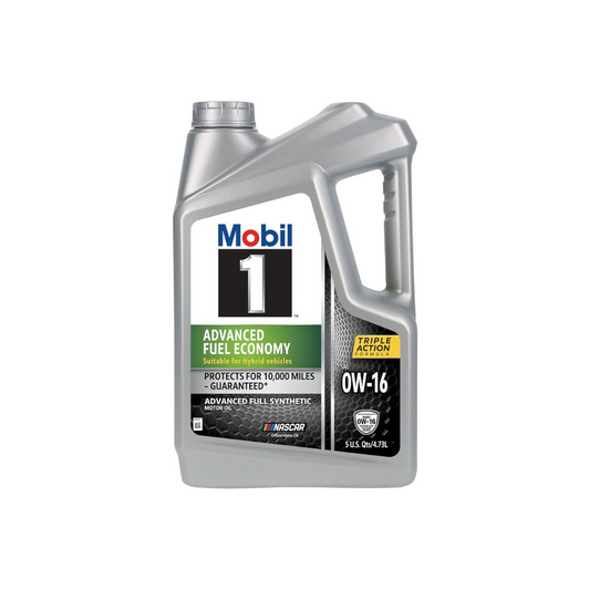 Mobil 1 Advanced Fuel Economy Standard Full Synthetic Engine Oil 0W-16