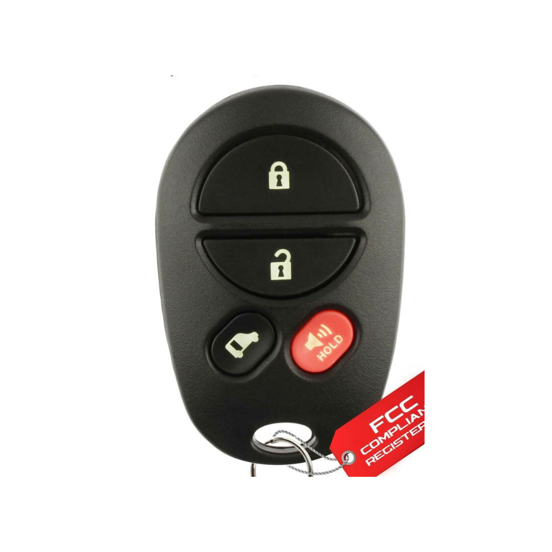 2004 2005 2006 2007 2008 2009 Toyota Sienna Keyless Remote Car Key Fob