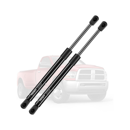 2 Front Hood Gas Lift Supports Struts 4364 Compatible for 2002-2010 Dodge Ram 1500/2500/3500/4500/5500 Spring Shocks