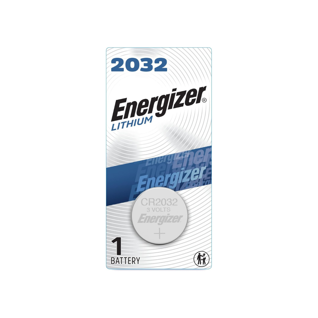 Energizer 2032 Batteries (1 Pack), 3V Lithium Coin Batteries