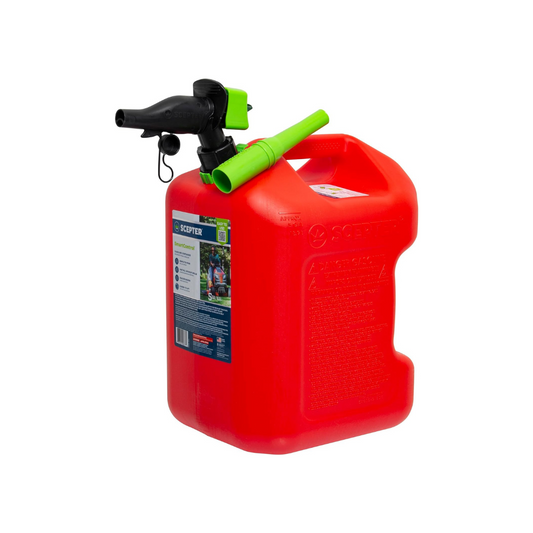 Scepter FSCG552 Fuel Container with Spill Proof SmartControl Spout with Bonus Funnel